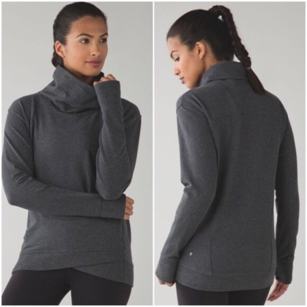 Lululemon on the double Cowl Neck pullover